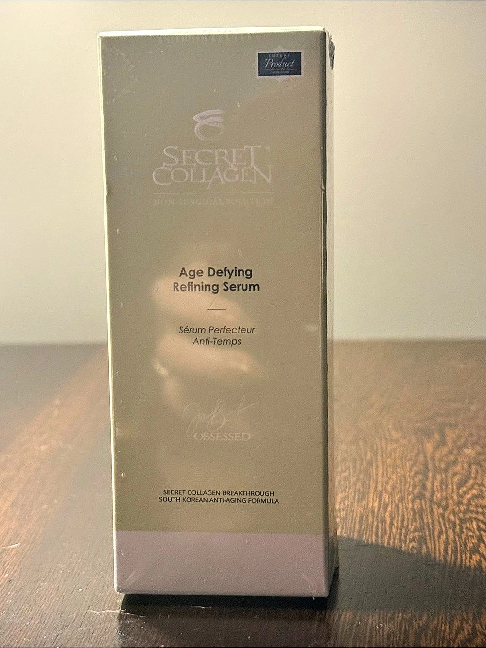 Secret Collagen Age Defying Refining Serum Gold NWT